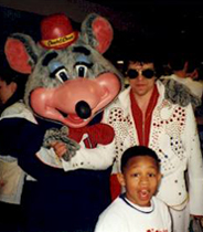 Chuck E. Cheese and Don Obusek